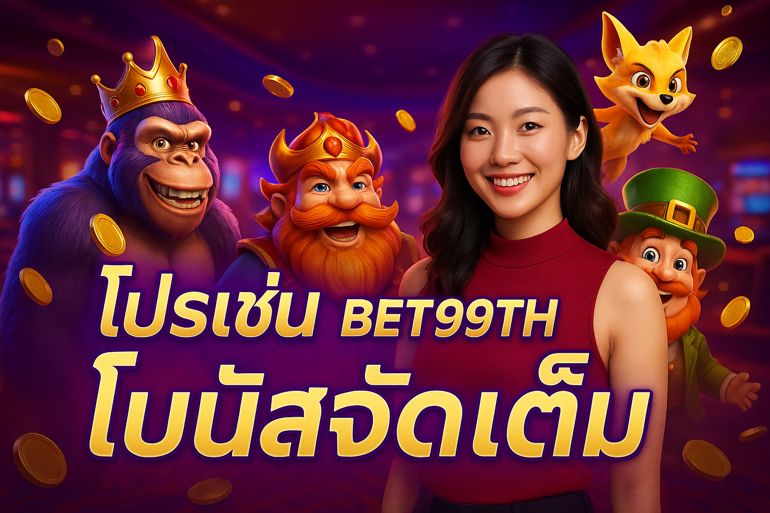 โปรโมชั่น BET99TH โบนัสจัดเต็ม